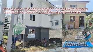 unang araw sa bagong project garden villas project tanza [upl. by Navlys760]