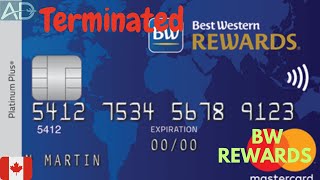 MBNA Best Western Rewards Master Card Discontinues [upl. by Ekram]