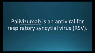 How to pronounce palivizumab Synagis Memorizing Pharmacology Flashcard [upl. by Allesiram]