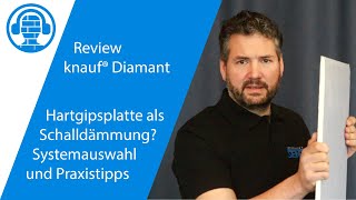 Hartgipsplatten als Schallschutz Vorsatzschale mit Knauf Diamant Meine Meinung und Praxistipps [upl. by Petras]