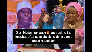 ooni of ife in shòck as olori Mariam còllàpse after seen a shocking thing about Queen Naomi son [upl. by Mureil]