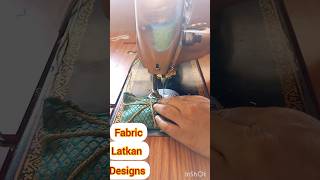 How To Make Fabric Latkan  Easy Latkan Making Tutorial  Make Latkan In Jast Smin Shorts  Tips [upl. by Dominga118]