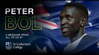 St Catherines College Go for Gold Peter Bol  Paris Olympics 2024 [upl. by Sande]