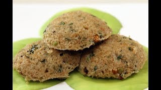 Vermicelli Idli  Healthy Breakfast Recipes  Sanjeev Kapoor Khazana [upl. by Ecnatsnoc]