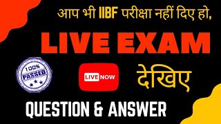 Iibf live exam 2024  IIBF exam questions and answers 2024  IIBF pdf  IIBF question paper latest [upl. by Loftus823]