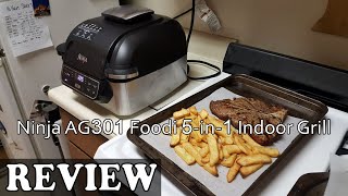 Ninja AG301 Foodi 5in1 Indoor Grill  Review 2022 [upl. by Acirre]