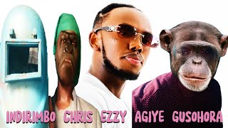 CHRIS EZZY INDIRIMBO AGIYE GUSHIRA HANZE KAGARYI ARAYIVUZE funny comedy monkey duet [upl. by Lanod]