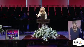 Beth Moore Pays Tribute to Mandisa During Her Funeral amp Life Celebration [upl. by Rici]