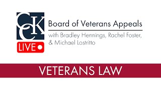 The Board of Veterans Appeals Explained [upl. by Punak]