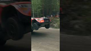 Thierry Neuville Max Attack RallyFinland Rally1 WRC Hyundai Rally Automobile Shorts Rallying [upl. by Nnylarak390]