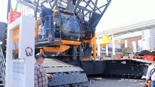 SANY SCC8500 GIANT CRAWLER CRANE CONEXPO LAS VEGAS WALKAROUND [upl. by Oeflein]