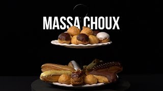 COMO FAZER MASSA CHOUX  Como um Chef [upl. by Derfniw316]