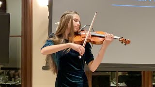 15 Year Old Karolina Protsenko AMAZINGLY plays violin [upl. by Scharaga]