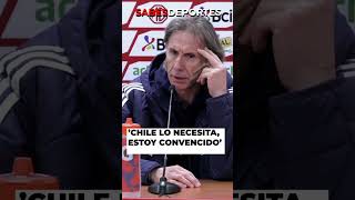 ES LO QUE CHILE NECESITA ESTOY CONVENCIDO Ricardo Gareca se refiere al cambio generacional chile [upl. by Haye]