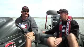 Flippin on Lake Falcon w Jared Lintner and Marty Stone  Tackle Warehouse VLOG 186 [upl. by Retsevlis173]