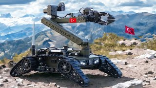 Turkish Military Develops Operational Technology Launches Explosive Disposal Robot [upl. by Aurelia554]