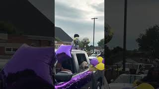 High school car parade of seniors Connecticut USA [upl. by Kluge]