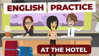 English Speaking Practice Classes with Conversations in English  Hotel Vocabulary and Sentences [upl. by Nicolai]