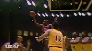 Michael Jordan Shows ALL THE MOVES to Magic and the Lakers 19910203 [upl. by Maro]