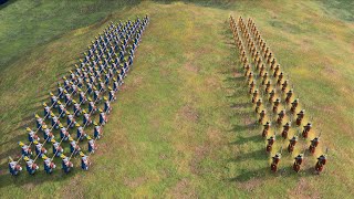 100 Janissary vs 60 Streltsy  Age of Empires 4 [upl. by Adnawed]