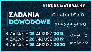 ZADANIA DOWODOWE 🧠 Prosty schemat na każdy dowód ✅️  Matura Podstawowa [upl. by Moersch85]