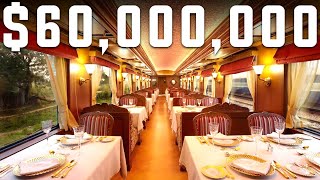 Inside The Worlds Most Luxurious Train  Maharajas Express [upl. by Adroj]