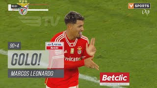 Golo Marcos Leonardo Benfica 20 Boavista Liga 2324 18 [upl. by Shae]