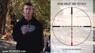 Vortex How To Use the Vortex Dead Hold BDC Reticle Video [upl. by Reehsab109]