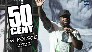 50 CENT w super formie  Koncert w Polsce 2022  quotPatiently Waiting LIVEquot [upl. by Nylrehc]