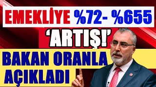 Emekliye r e5 Artış Bakan Oranla Açıkladı [upl. by Matty811]