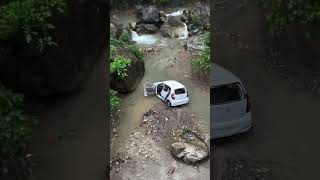 Live car accident  car jump  shortvideo viralvideo car accidenthouse [upl. by Aelrac520]