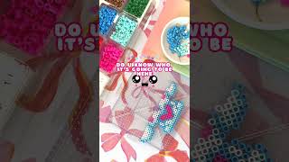 do you remember perler bead crafts diy cinnamoroll keychain [upl. by Ainek]