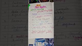 Class 11 Bio Ch3 Plant Kingdom Topic Characteristics of Kingdom PlantaeHandwritten Notes NCERT [upl. by Norraf676]