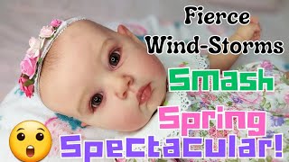 😲 FIERCE WINDSTORMS SMASH SPRING SPECTACULAR CELEBRATIONS Are my dolls safe and well [upl. by Peregrine]