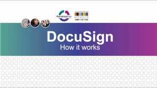 DocuSign  How it works [upl. by Atronna]