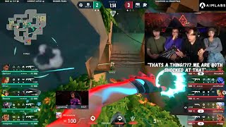 TenZ amp ZekkeN Shocked By Prx Something Jett updraft TECH [upl. by Oz]