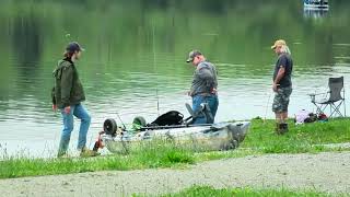 Trout Stocking Donnegal Lake [upl. by Birck]