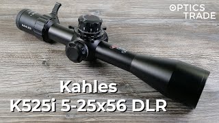 Kahles K525i 525x56 DLR Rifle Scope Review  Optics Trade Review [upl. by Wald]