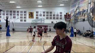 Richmond High vs Steveston London set 5 pt1 [upl. by Heywood]