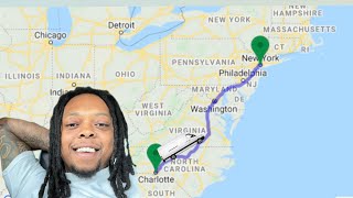 Van Life  Expediting  North Carolina to New York City [upl. by Ecreip]