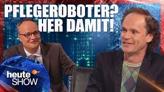 Werden Roboter uns ersetzen Antworten von Olaf Schubert  heuteshow vom 27042018 [upl. by Winfrid]