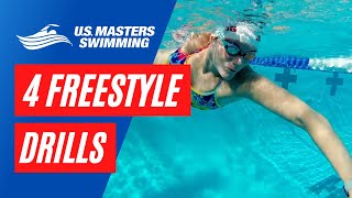 4 Freestyle Drills to Improve Your Technique [upl. by Dorthy432]