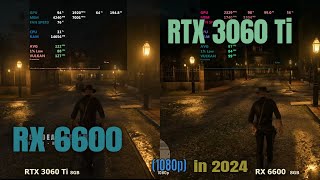 RTX 3060ti vs RX 6600 in 2024 [upl. by Drucilla]