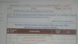 Ycmou Result 2023  Verification Scan CopyRevaluation Mark [upl. by Orsa204]