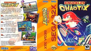 Knuckles Chaotix OST  Title Screen [upl. by Aibsel]