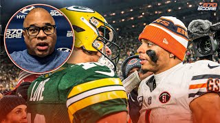 REACTION Bears suffer 10th straight loss to Packers in season finale [upl. by Cirderf]