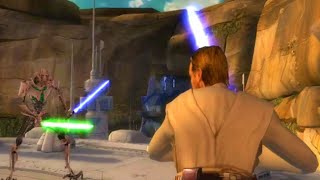 ObiWan vs General Grievous  Star Wars Revenge of The Sith [upl. by Asela]