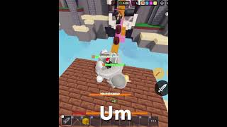 shorts Why’d He Blow Himself Up roblox bedwars [upl. by Ophelia146]