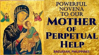 POWERFUL NOVENA TO OUR MOTHER OF PERPETUAL HELP  BACLARAN PHILIPPINES [upl. by Dobrinsky]