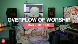 Overflow Of Worship  Winning Team  Planetshakers Official Bass Tutorial Video [upl. by Harwilll51]